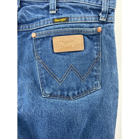 Wrangler Jeans Straight Leg Medium Wash Men's SIze 34/30 - Picture 4 of 7